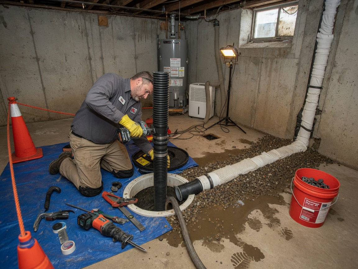 Sump Pump Discharge and Drainage Repair in Grand Rapids, MI