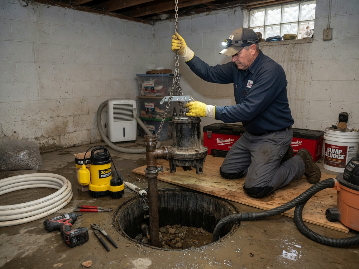 Sump Pump in Heritage Hill
